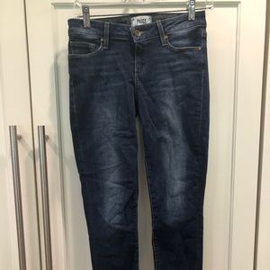 Paige women's skyline ankle peg jeans size 25